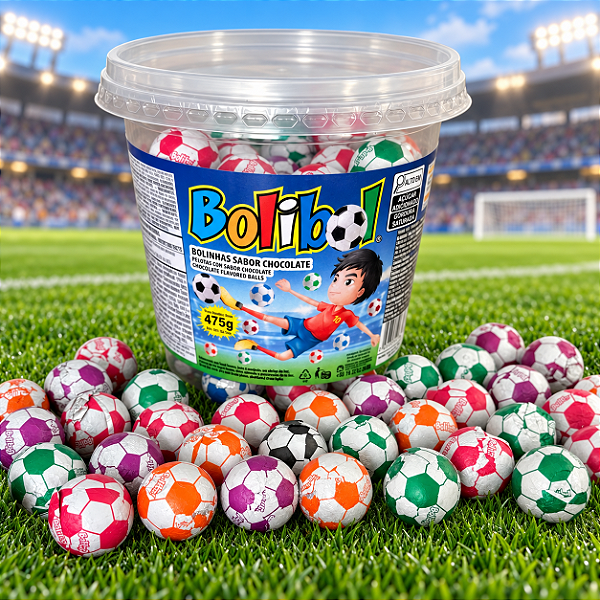 Bolinha de Chocolate Bolibol 475g – Aprox. 70 Unidades – Ki-Kakau