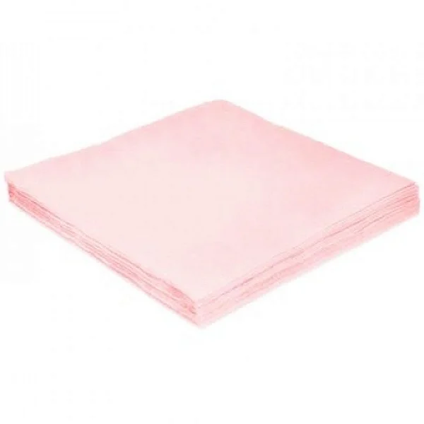 Guardanapos de Papel Folha Dupla Rosa 24×24 cm – 20 Unidades – Alta Absorção para Festas e Eventos