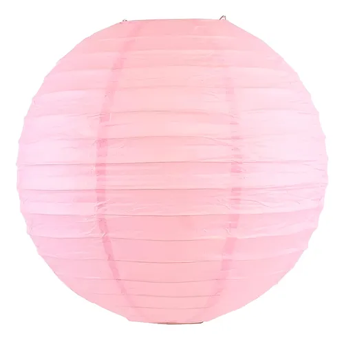 Lanterna Japonesa Rosa 40 Cm - 1 Unidade