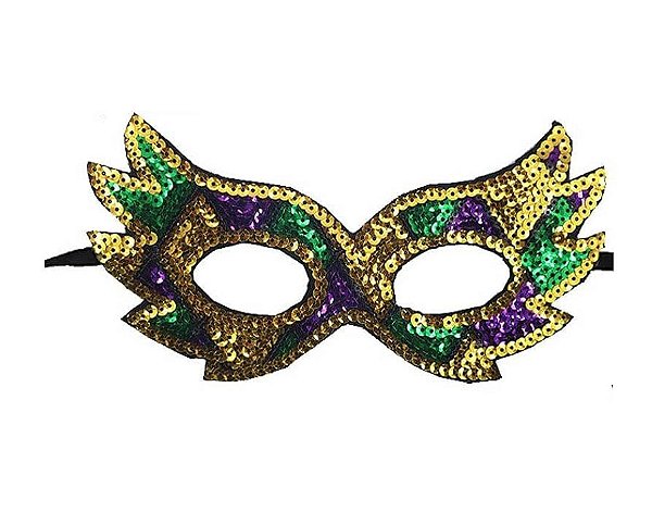 Máscara de Carnaval Veneziana Brilhante
