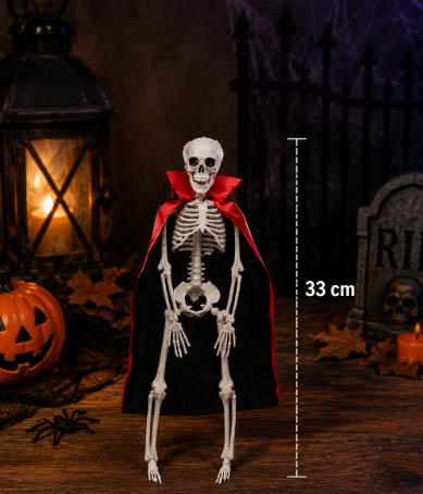Enfeite Noivo Esqueleto Drácula – 33 cm | Decoração Halloween