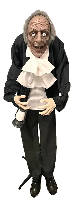 Mordomo Animado Halloween – 1,57m – Som/Luz e Movimento