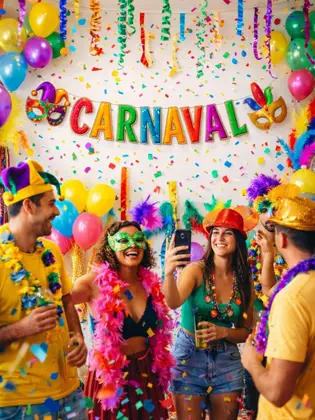 Faixa Carnaval – 12 16 cm - Modelos Sortidos (1 Unidade)