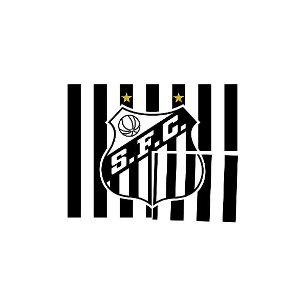 Painel Decorativo 4 Lâminas Santos Futebol Clube - 126x88cm