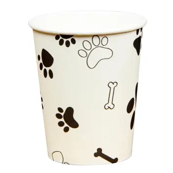 Copo de Papel Patinhas 270ml - 10 Unidades