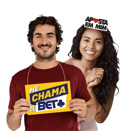 Kit Tiara e Plaquinha Divertida Carnaval “Me Chama de Bet” – Acessório para Bloquinho