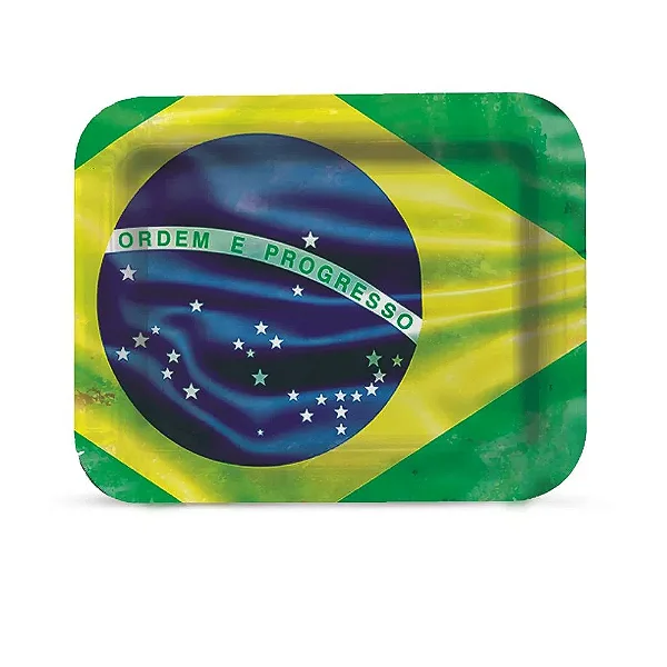 Bandeja Laminada R5 Vai Brasil – 40,3x30,3cm | Papel Cartão Decorado