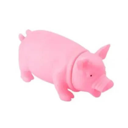 Porquinho Sonoro de Borracha 17cm – Brinquedo Divertido