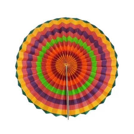 Lanterna de Papel Colorida para Decoração – Redonda 40cm