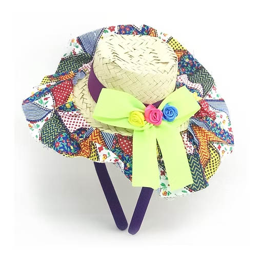 Tiara Chapéu Junino com Laços – Sortido