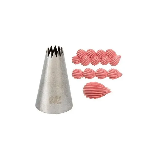 Bico para Confeitaria Nº32 Silver Chef Inox – Pitanga Fechada Profissional