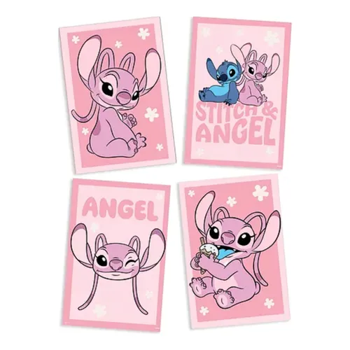 Quadros Decorativos Festa Angel 31x21cm - 4 Unidades