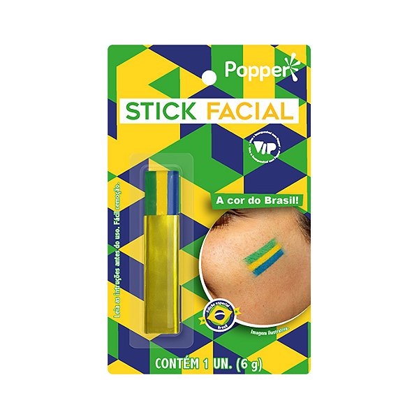 Stick Giz Facial Brasil - A Cor do Brasil