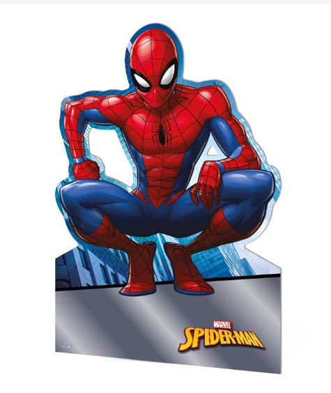 Decoração De Chão Homem Aranha 64x40cm – Enfeite Festa Infantil
