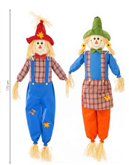 Enfeite Junino Espantalho Gigante 170cm – Decorativo Sortido para Festa Junina (1 Unidade)