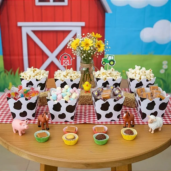 Cachepô Fazendinha Vaquinha – 10 Unidades