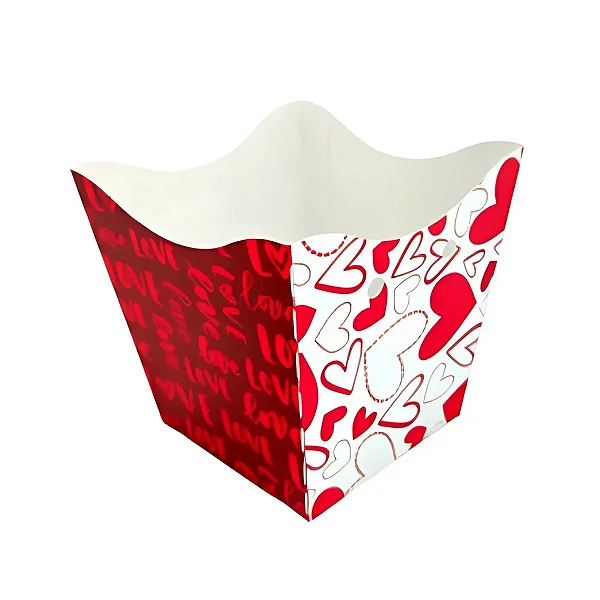 Cachepot Coração Love – 10 Unidades