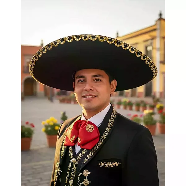 Chapéu Mexicano Sombreiro Gigante 47cm