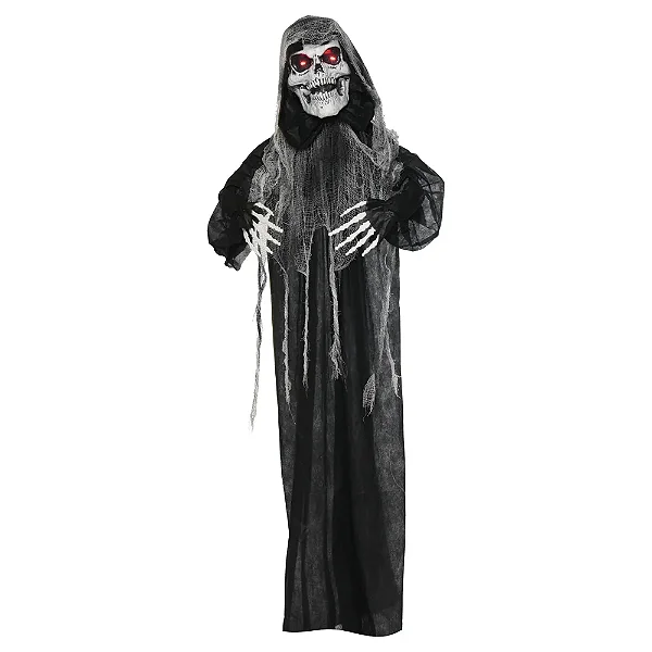 Caveira Severus Halloween 1,70m – Impacto e Terror na Decoração