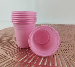 Copo para Docinho PS 60ml Rosa – Copinho Descartável para Doces e Doses 20 Unidades