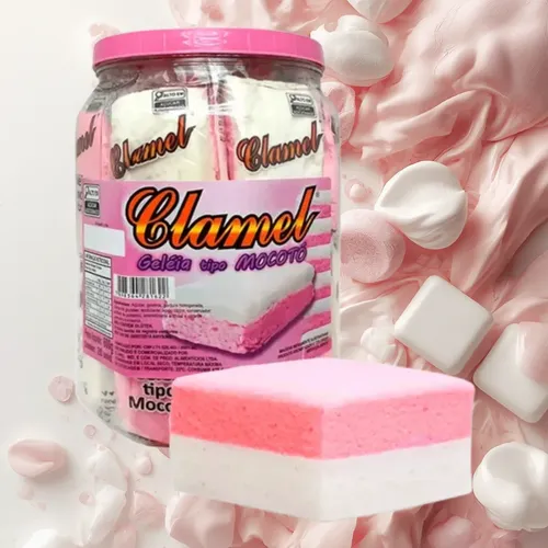 Pote de Geleia de Mocotó 600g (20 Unidades) – Sabor Tradicional Clamel