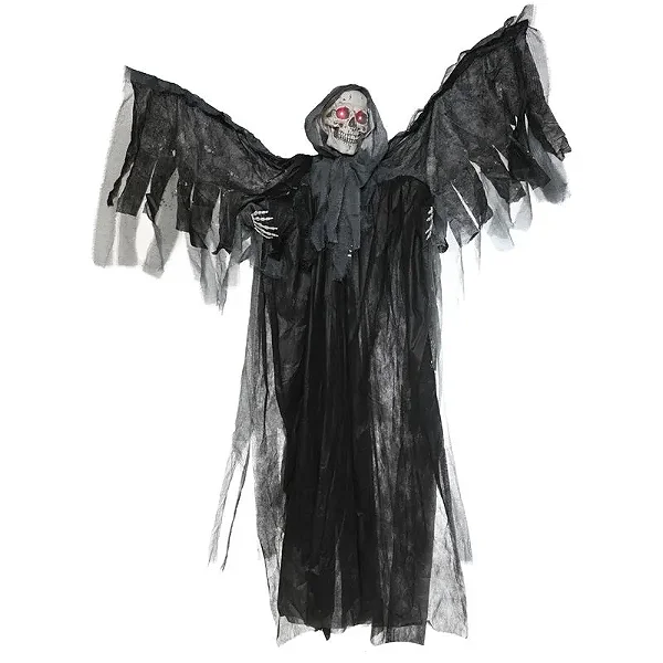 Caveira Dax com Luz e Som 1,85m – Decoração Halloween