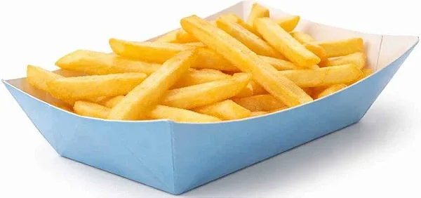 Bandeja de Papel Azul Claro 15cm – Kit com 10 Unidades para Doces e Lembrancinhas