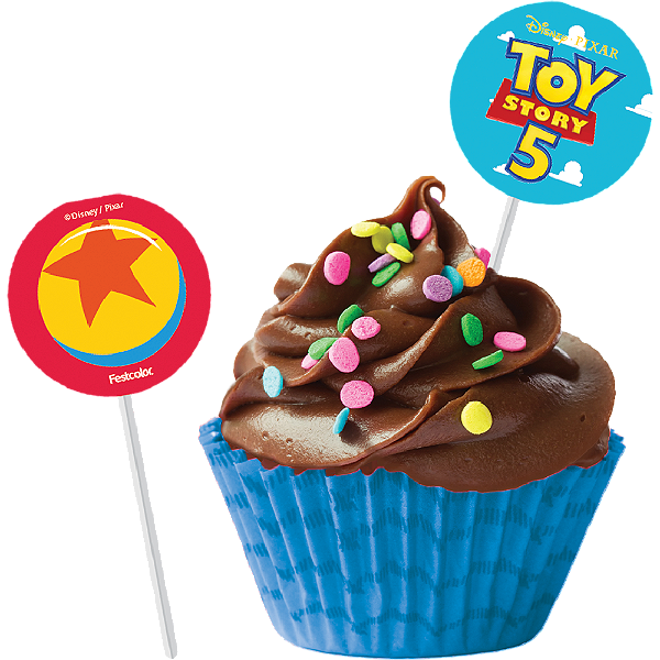 Bandeirinha para Docinho Toy Story – 8 Unidades