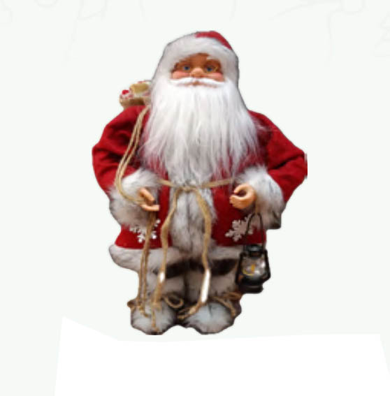 Boneco Papai Noel Decorativo 45cm