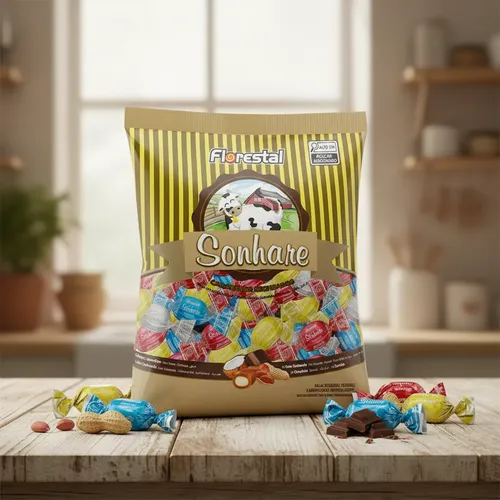 Bala Sonhare Sortida Recheada 400g – Florestal