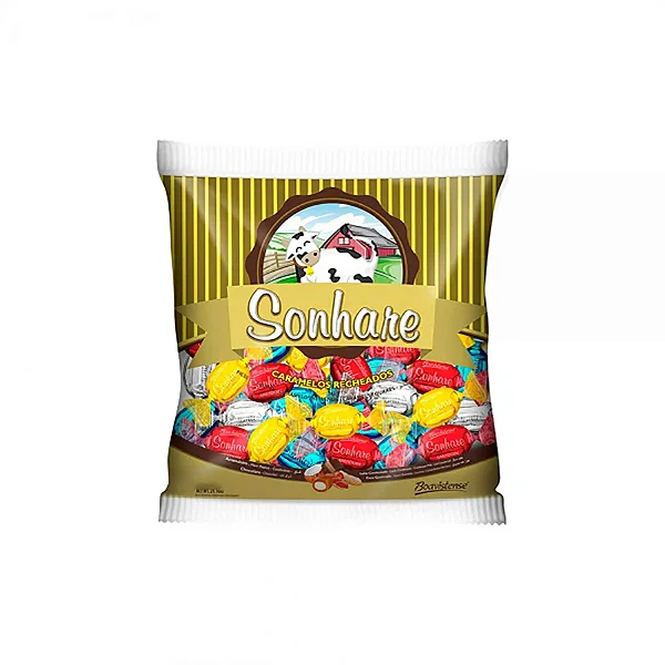 Bala Sonhare Sortida Recheada 400g – Florestal