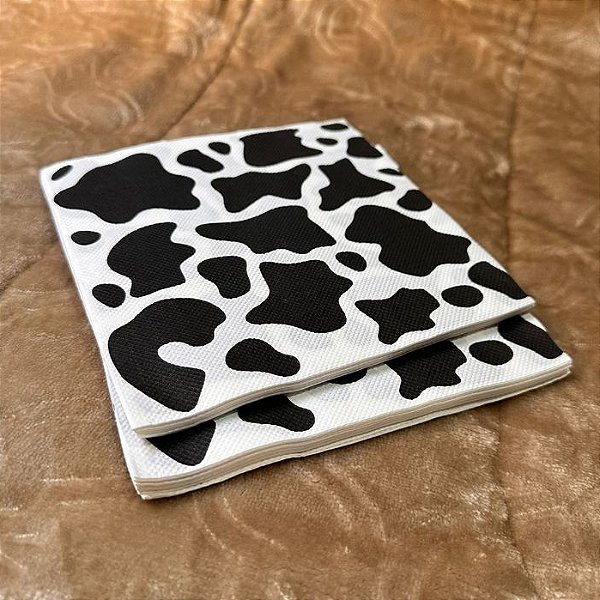Guardanapos de Papel Folha Dupla Vaquinha – 33x33cm (20 Unidades)