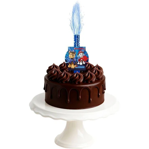 Vela Super Estelar Patrulha Canina Chase e Marshall – 12cm