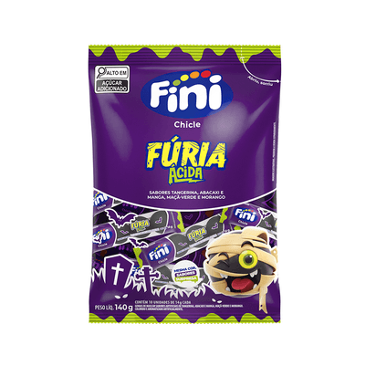 Chiclete Fini Fúria Ácida 140g