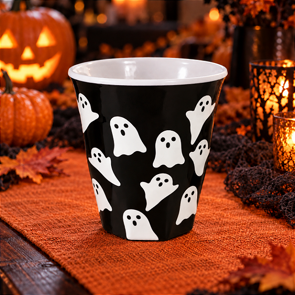 Copo de Melamina Fantasmas Halloween 330 ml