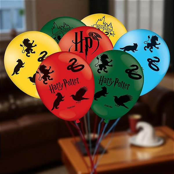 Balões Bexigas Festa Harry Potter - 9 Polegadas (23cm) - 25 Unidades