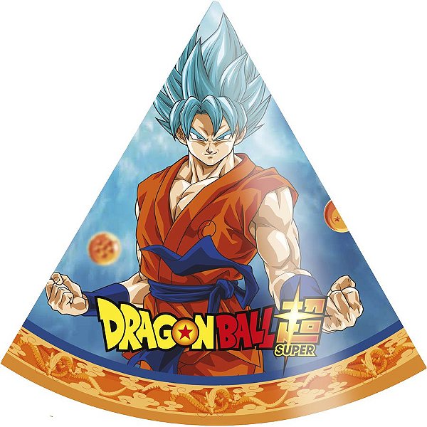 Chapéu de Festa Dragon Ball - 8 Unidades