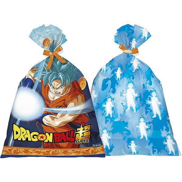 Sacola de Festa para Lembrancinhas Dragon Ball - 8 Unidades