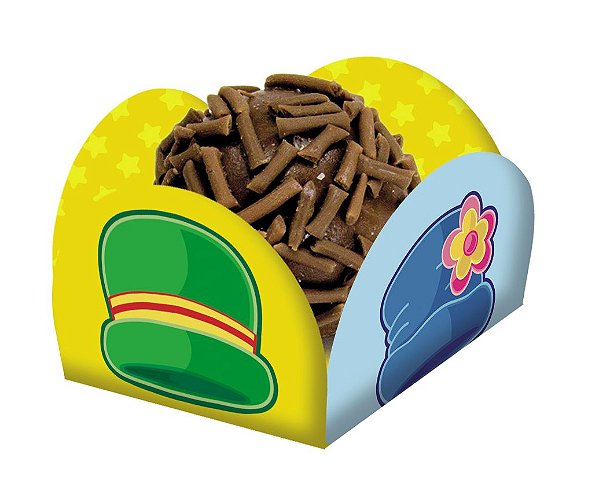 Porta Forminha para Doces Patati Patatá- 40 unidades