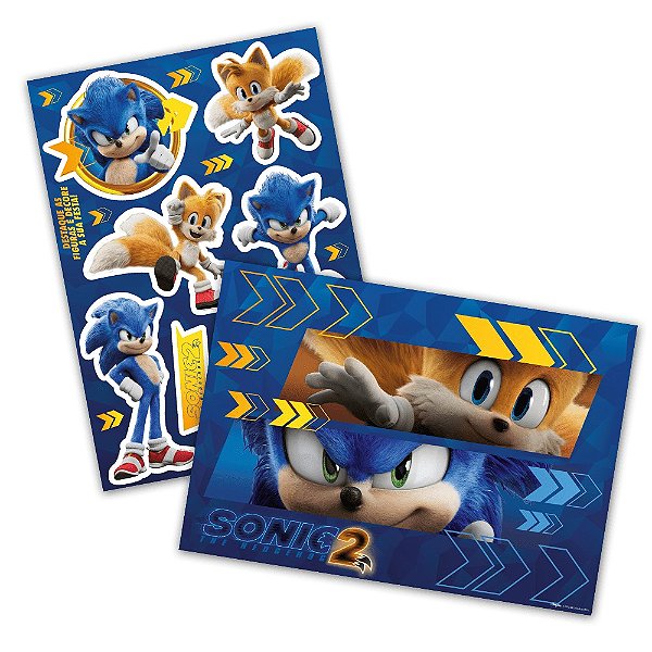 Kit Decorativo Sonic