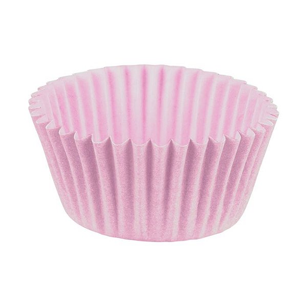 Forminha de Papel Lisa Rosa - Número 6 - 100 Unidades