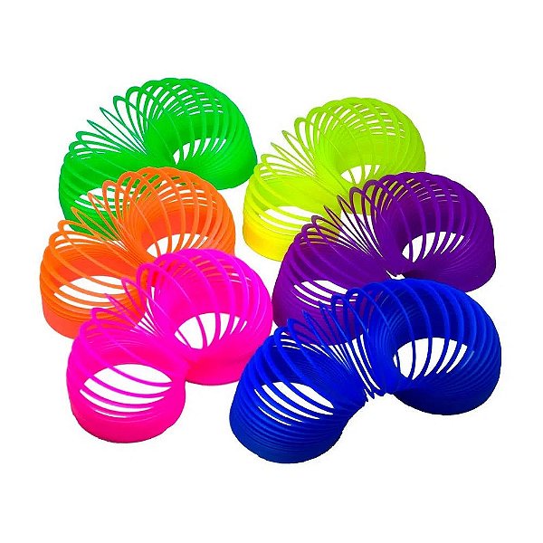 Brinquedo Mola Maluca Divertida 6X6CM - 1 Unidade