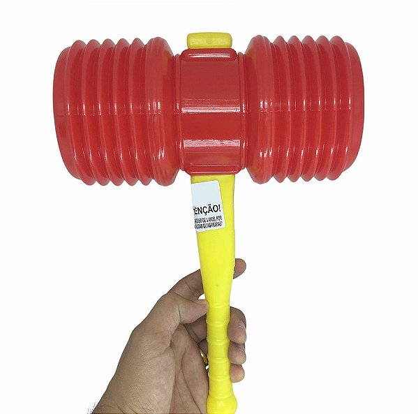 Martelão Brinquedo Marreta Chapolin Com Som - 30cm