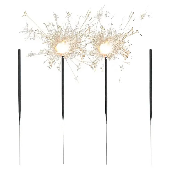 Vela Estrelinha Faísca Sem Fumaça - 4 Unidades