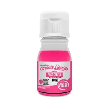 Corante Líquido Rosa 10ml – Mix