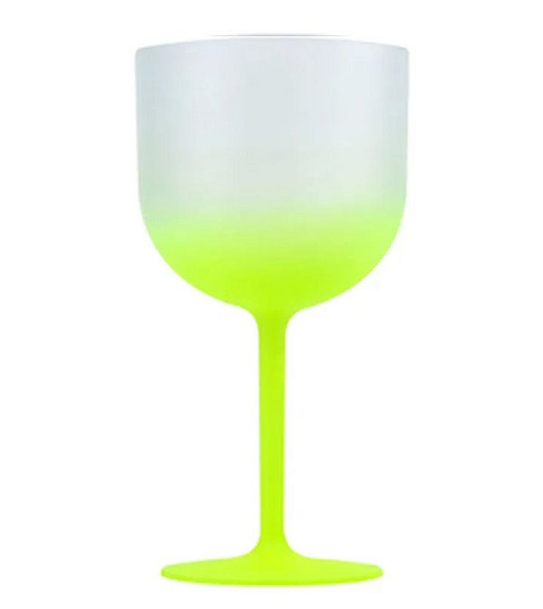 Taça Gin Amarelo Limão Degradê