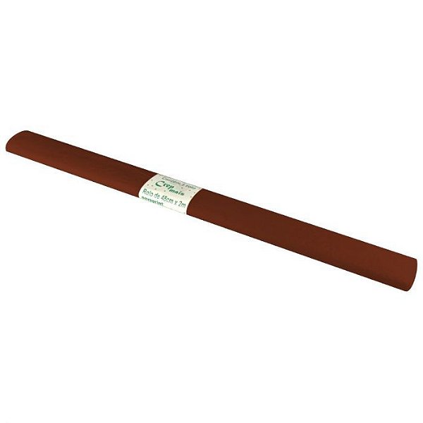 Papel Crepom Marrom