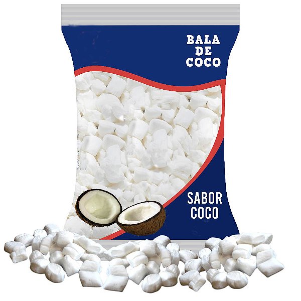 Bala de Coco Tradicional - 700 Gramas