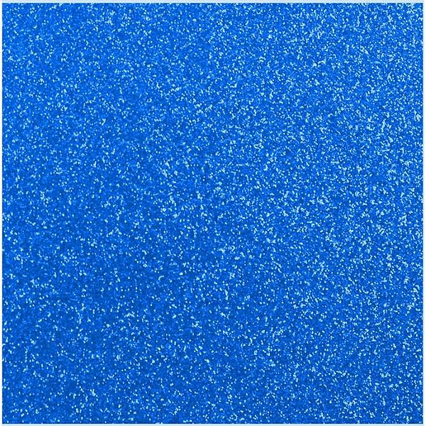 Placa de EVA Glitter Azul - 1 unidade