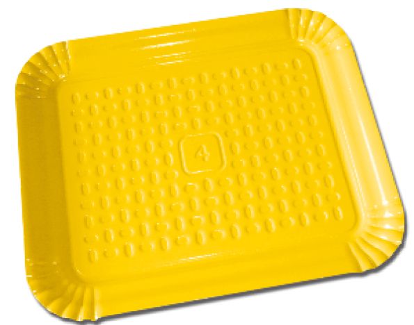 Bandeja Amarela B5 - 32x39 cm